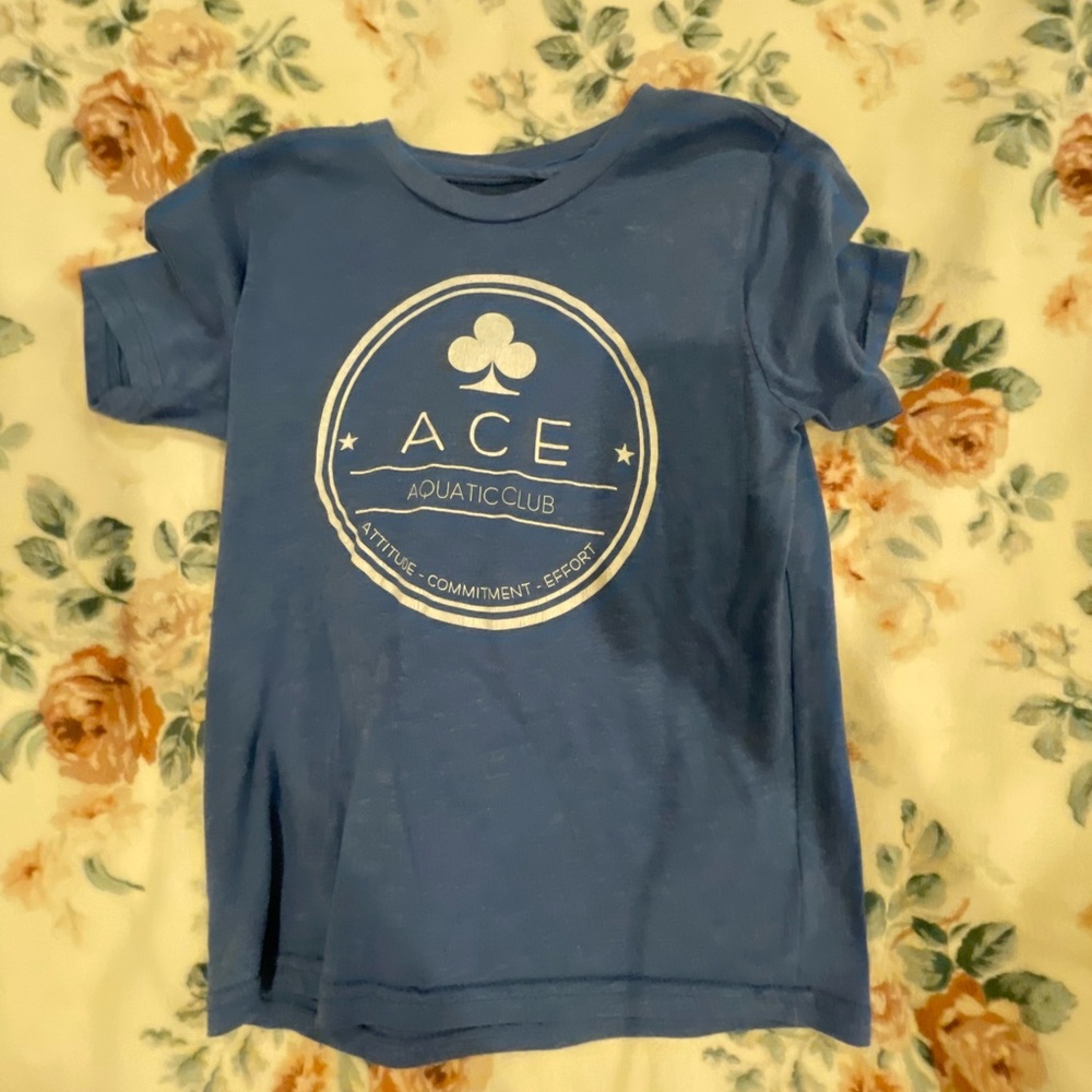 Next Level Apparel Blue Kids Shirt